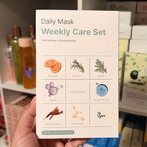 Mixsoon Daily Mask Weekly Care Set - Box of 7 Mask